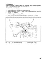 Предварительный просмотр 25 страницы Honda 1999 TRX400FW Fourtrax Foreman 400 Owner'S Manual