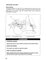 Предварительный просмотр 38 страницы Honda 1999 TRX400FW Fourtrax Foreman 400 Owner'S Manual