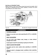 Предварительный просмотр 62 страницы Honda 1999 TRX400FW Fourtrax Foreman 400 Owner'S Manual