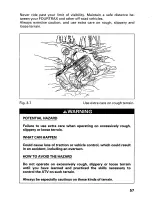 Предварительный просмотр 63 страницы Honda 1999 TRX400FW Fourtrax Foreman 400 Owner'S Manual