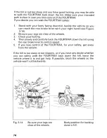 Предварительный просмотр 80 страницы Honda 1999 TRX400FW Fourtrax Foreman 400 Owner'S Manual