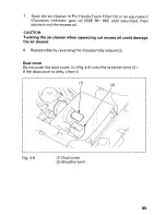 Предварительный просмотр 101 страницы Honda 1999 TRX400FW Fourtrax Foreman 400 Owner'S Manual