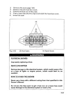 Предварительный просмотр 123 страницы Honda 1999 TRX400FW Fourtrax Foreman 400 Owner'S Manual