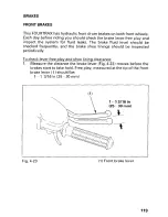 Предварительный просмотр 125 страницы Honda 1999 TRX400FW Fourtrax Foreman 400 Owner'S Manual