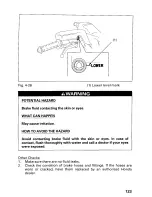 Предварительный просмотр 129 страницы Honda 1999 TRX400FW Fourtrax Foreman 400 Owner'S Manual