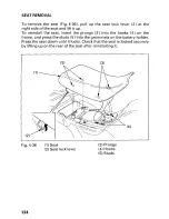 Предварительный просмотр 140 страницы Honda 1999 TRX400FW Fourtrax Foreman 400 Owner'S Manual