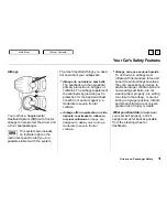 Предварительный просмотр 10 страницы Honda 2000 Civic Coupe Owner'S Manual