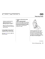 Предварительный просмотр 16 страницы Honda 2000 Civic Coupe Owner'S Manual