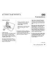 Предварительный просмотр 30 страницы Honda 2000 Civic Coupe Owner'S Manual