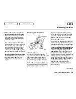 Предварительный просмотр 34 страницы Honda 2000 Civic Coupe Owner'S Manual