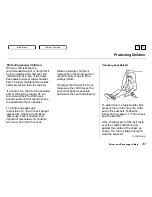 Предварительный просмотр 38 страницы Honda 2000 Civic Coupe Owner'S Manual