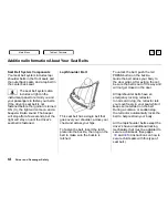 Предварительный просмотр 43 страницы Honda 2000 Civic Coupe Owner'S Manual