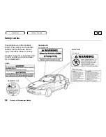 Предварительный просмотр 51 страницы Honda 2000 Civic Coupe Owner'S Manual