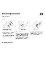 Предварительный просмотр 77 страницы Honda 2000 Civic Coupe Owner'S Manual