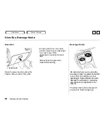 Предварительный просмотр 87 страницы Honda 2000 Civic Coupe Owner'S Manual