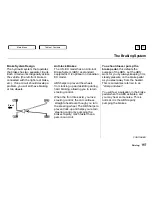 Предварительный просмотр 166 страницы Honda 2000 Civic Coupe Owner'S Manual