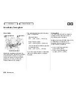 Предварительный просмотр 208 страницы Honda 2000 Civic Coupe Owner'S Manual