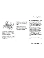 Предварительный просмотр 24 страницы Honda 2000 Civic Hatchback Owner'S Manual