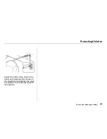 Предварительный просмотр 44 страницы Honda 2000 Civic Hatchback Owner'S Manual