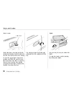 Предварительный просмотр 71 страницы Honda 2000 Civic Hatchback Owner'S Manual