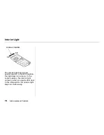 Предварительный просмотр 79 страницы Honda 2000 Civic Hatchback Owner'S Manual