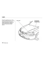 Предварительный просмотр 175 страницы Honda 2000 Civic Hatchback Owner'S Manual