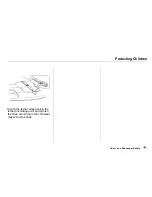 Предварительный просмотр 44 страницы Honda 2000 Civic Sedan Owner'S Manual