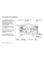 Предварительный просмотр 63 страницы Honda 2000 Civic Sedan Owner'S Manual