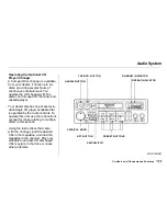 Предварительный просмотр 120 страницы Honda 2000 Civic Sedan Owner'S Manual