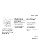 Предварительный просмотр 194 страницы Honda 2000 Civic Sedan Owner'S Manual