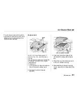 Предварительный просмотр 204 страницы Honda 2000 Civic Sedan Owner'S Manual