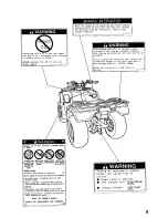 Предварительный просмотр 13 страницы Honda 2000 Fourtrax 350 4x4 Owner'S Manual