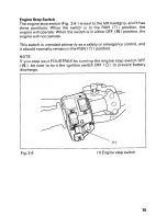 Предварительный просмотр 19 страницы Honda 2000 Fourtrax 350 4x4 Owner'S Manual