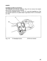 Предварительный просмотр 25 страницы Honda 2000 Fourtrax 350 4x4 Owner'S Manual