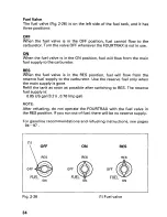 Предварительный просмотр 38 страницы Honda 2000 Fourtrax 350 4x4 Owner'S Manual