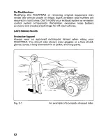 Предварительный просмотр 56 страницы Honda 2000 Fourtrax 350 4x4 Owner'S Manual