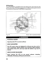 Предварительный просмотр 60 страницы Honda 2000 Fourtrax 350 4x4 Owner'S Manual