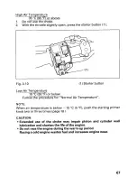 Предварительный просмотр 71 страницы Honda 2000 Fourtrax 350 4x4 Owner'S Manual