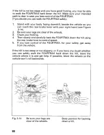 Предварительный просмотр 84 страницы Honda 2000 Fourtrax 350 4x4 Owner'S Manual