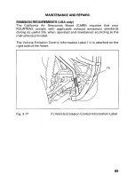 Предварительный просмотр 93 страницы Honda 2000 Fourtrax 350 4x4 Owner'S Manual