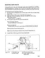 Предварительный просмотр 115 страницы Honda 2000 Fourtrax 350 4x4 Owner'S Manual