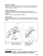 Предварительный просмотр 121 страницы Honda 2000 Fourtrax 350 4x4 Owner'S Manual