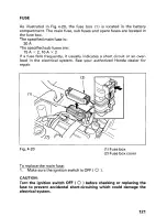 Предварительный просмотр 125 страницы Honda 2000 Fourtrax 350 4x4 Owner'S Manual