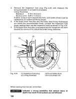 Предварительный просмотр 130 страницы Honda 2000 Fourtrax 350 4x4 Owner'S Manual