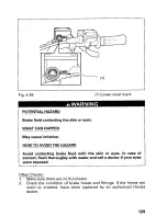 Предварительный просмотр 133 страницы Honda 2000 Fourtrax 350 4x4 Owner'S Manual