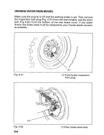 Предварительный просмотр 138 страницы Honda 2000 Fourtrax 350 4x4 Owner'S Manual