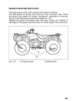 Предварительный просмотр 145 страницы Honda 2000 Fourtrax 350 4x4 Owner'S Manual