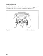 Предварительный просмотр 148 страницы Honda 2000 Fourtrax 350 4x4 Owner'S Manual