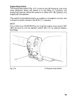 Предварительный просмотр 21 страницы Honda 2000 Fourtrax Foreman 400 Owner'S Manual