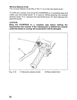 Предварительный просмотр 32 страницы Honda 2000 Fourtrax Foreman 400 Owner'S Manual